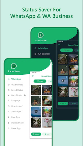 Android application Status Saver - Video Download screenshort