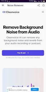 Cleanvoice : AI Noise Remover