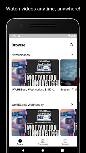 Android application WeHBSeeU TV screenshort