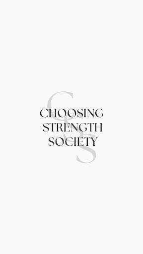 Android application Choosing Strength Society screenshort