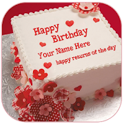 Write Name on Cake – Birthday & Anniversary