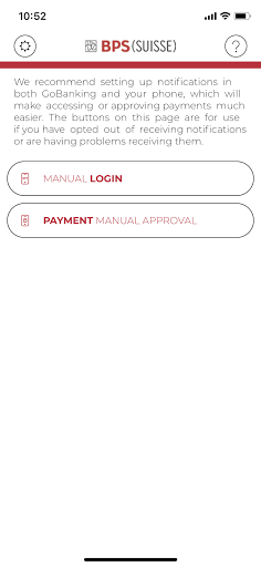 Android application GoB Access screenshort