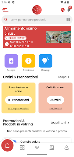Android application Pharmabio Salute e Benessere screenshort