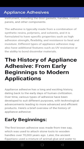 Electronic Adhesives