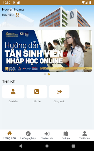 Android application Hướng Nghiệp - Your Future screenshort