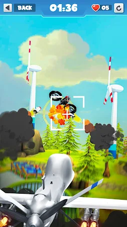 Game screenshot Drones War Shooting Game 3D apk download