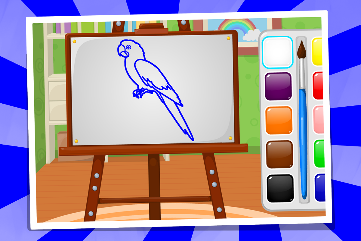 Android application Kids Learn Colors Lite screenshort