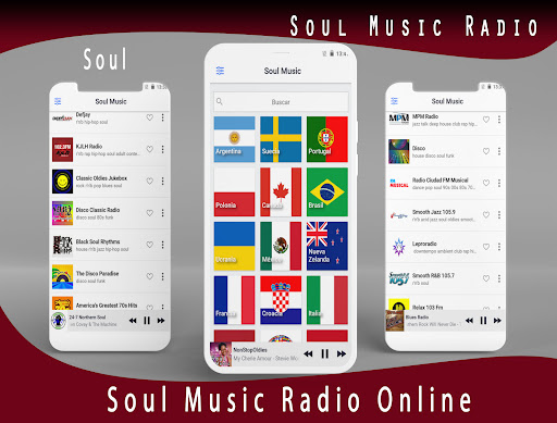 Android application Soul Music App screenshort