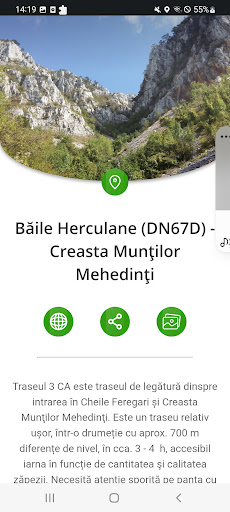 Android application Visit Dambovita screenshort