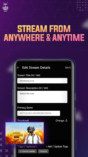 Loco Studio: Start Live Stream Screen 3