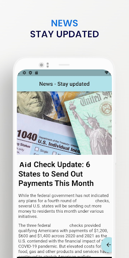 Wheres my aid check info Screen 3