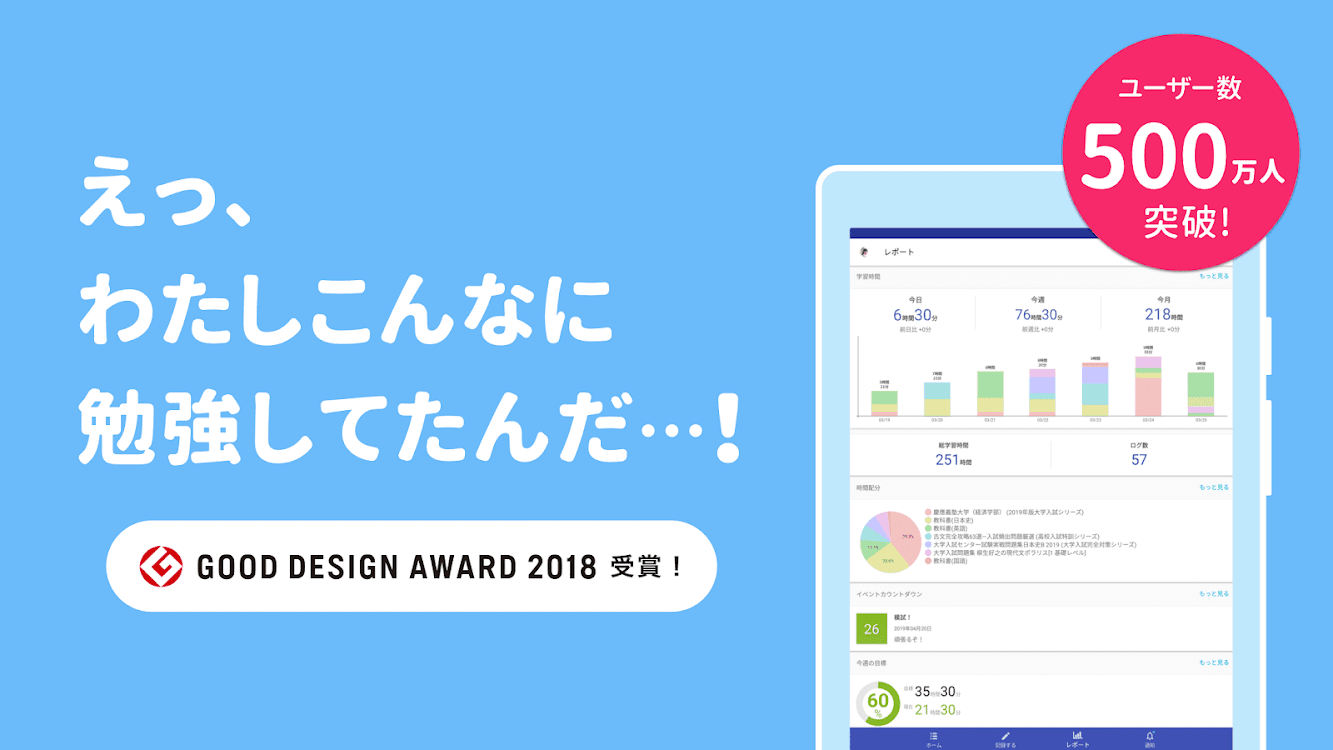 Studyplus スタディプラス 勉強記録 学習管理アプリ Android ứng Dụng Appagg