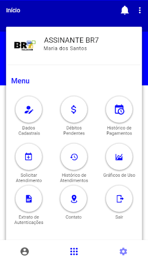 CENTRAL ASSINANTE BR7 Screen 3