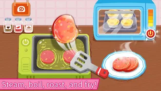 Game screenshot Baby Panda's Breakfast Cooking apk download