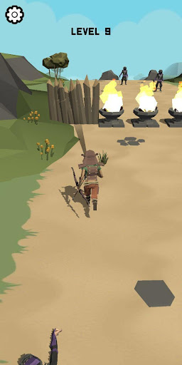 Android application Running Archer screenshort
