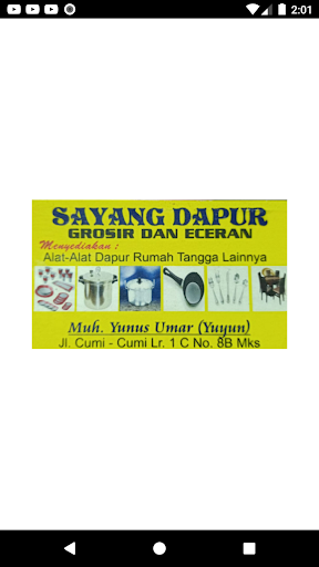 SAYANG DAPUR Screen 2