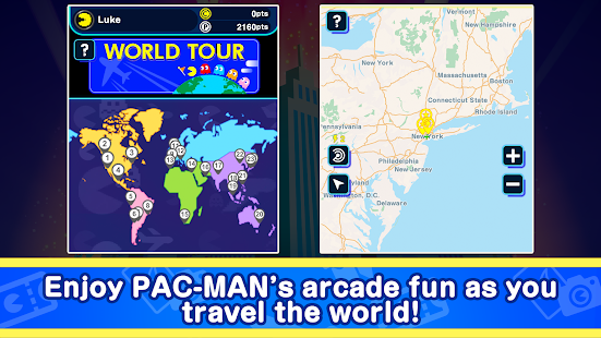 PAC-MAN GEO 2.1.2 APK + Мод (Unlimited money) за Android
