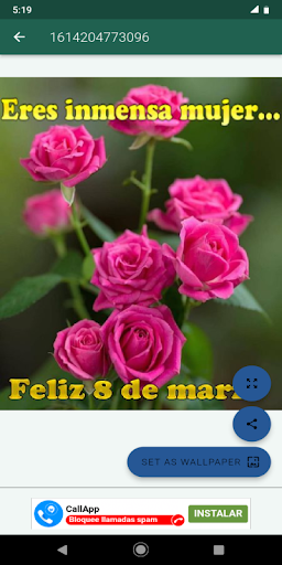 Mujer feliz día Screen 3