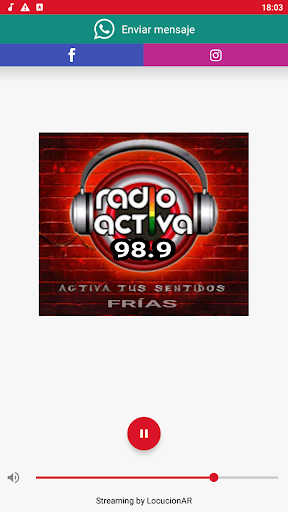 Radio Activa 98.9 Screen 2