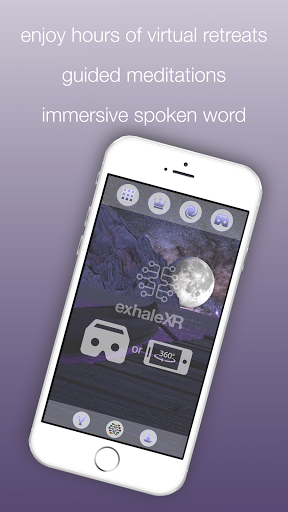 Android application Exhale XR | VR Wellness screenshort