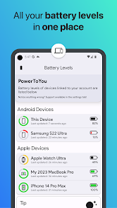 Battery Widget % Level Plus – Applications sur Google Play
