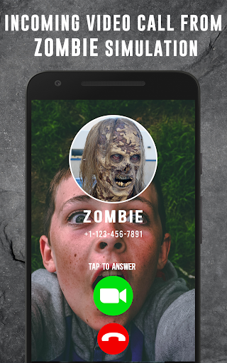Zombie Fake Video Call Prank Screen 3