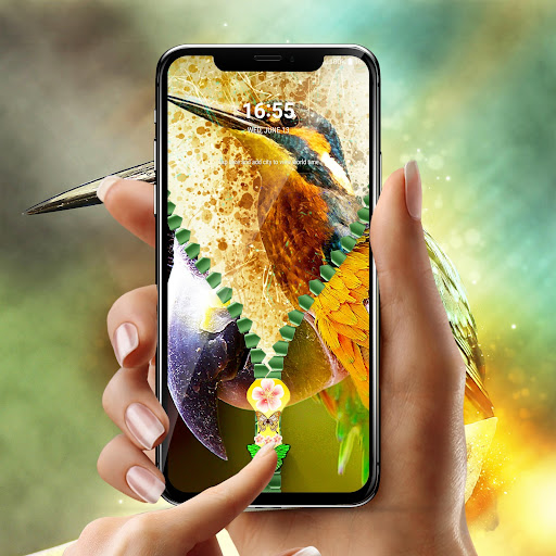 Bird lock screen Screen 2