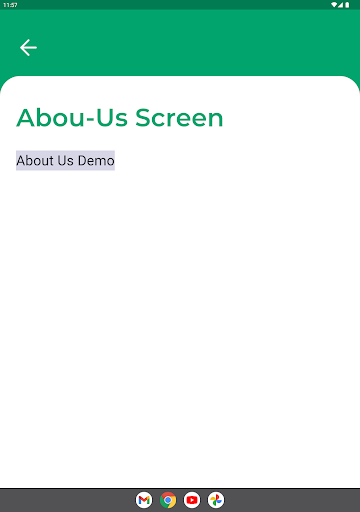 Android application prithvicleantech screenshort