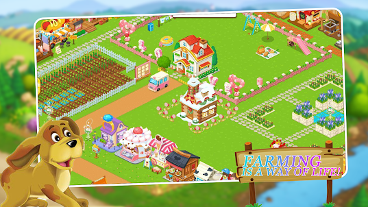 เกมฟาร์ม - เกมปลูกผักและปลูก