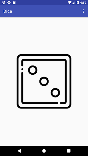 Simple Dice App Screen 3