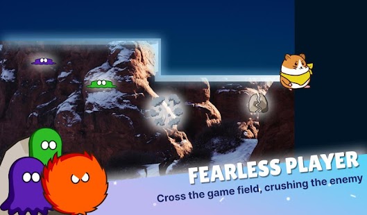 “Go Hamster!🐹”- lustiges Arcade-Spiel. Screenshot