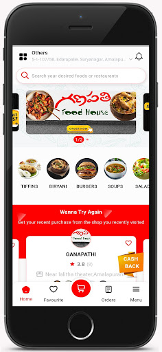 Mr.Foodies-food delivery Screen 2