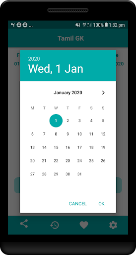 Android application 2 month Tamil G.K. & current a screenshort
