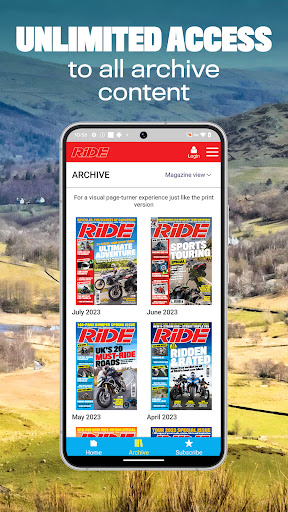 RiDE Magazine: Motorcycling Screen 3