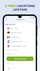 Free VPN Proxy by Planet VPN Unknown