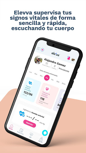 Android application Elevva screenshort