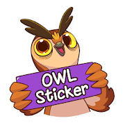 Owl Sticker - WAStickerApps