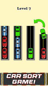 Car Sort Traffic Jam Puzzle