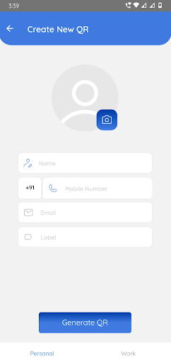 Android application QRIT screenshort