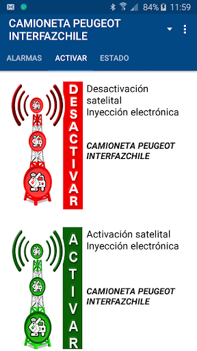 InterfazChile Screen 2