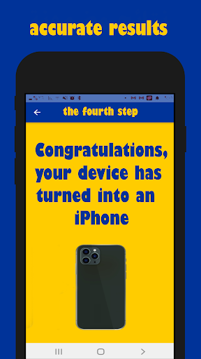 Turn your phone into an iPhone Screen 3