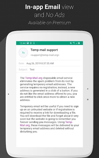 Temp Mail - Temporary Email - Communication - apps