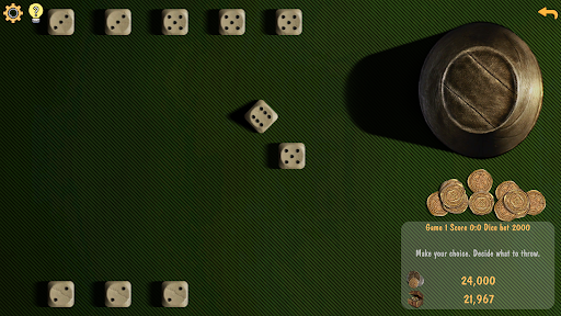 Android application Dices Joker Poker screenshort