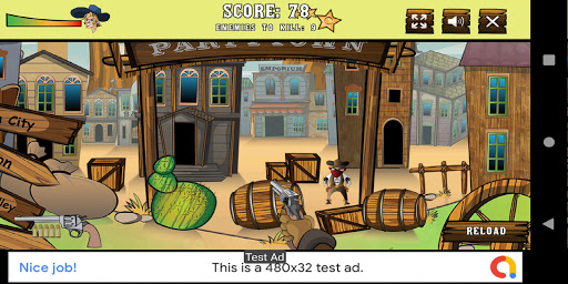 Android application Old Time West screenshort