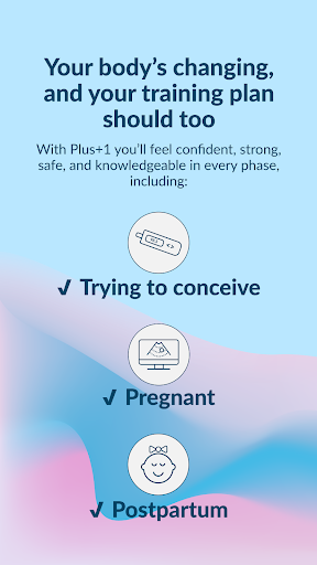 Plus +1: Pregnancy Workouts Screen 2