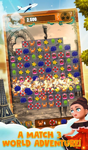 Match 3 World Adventure - City Screen 2
