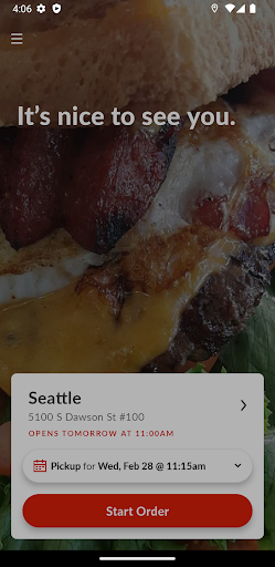 Bent Burgers Screen 2