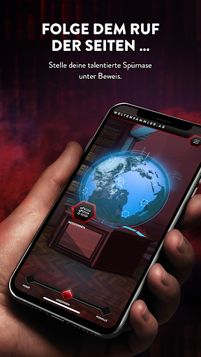 Android application Weltensammler screenshort