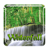 Nature waterfall HD wallpaper icon