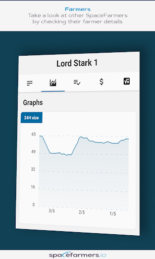SpaceFarmers.io - Chia pool Screen 3